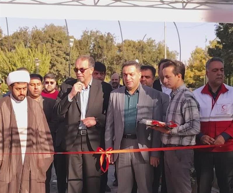 پیشرفت شهر آباده با افتتاح چند طرح عمرانی